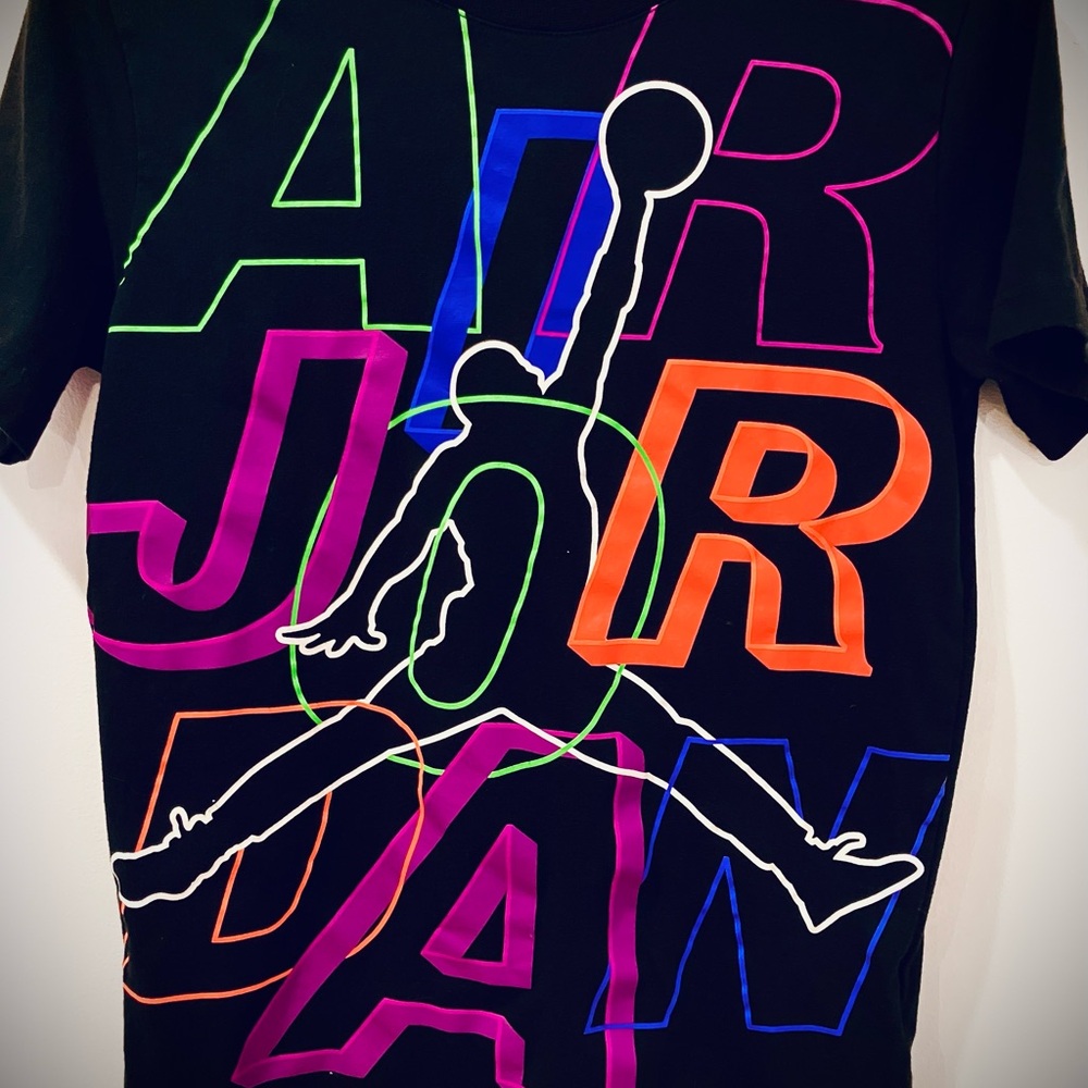 Black Air Jordan Graphic T-Shirt